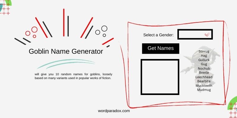 Goblin Name Generator