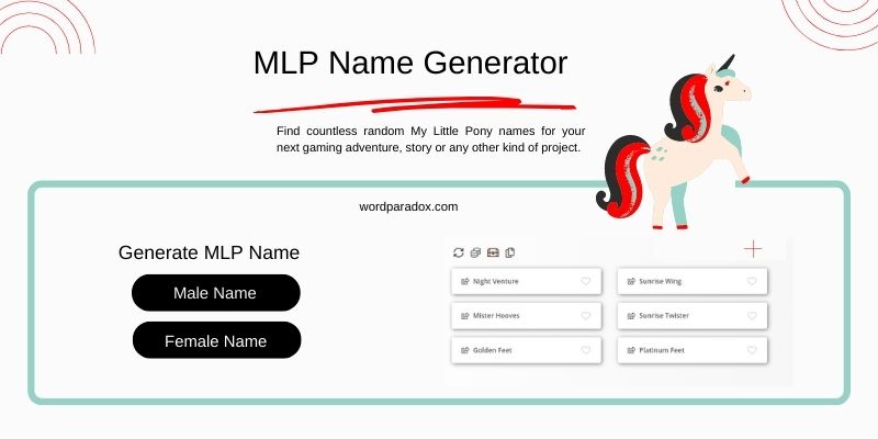 My Little Pony Name Generator
