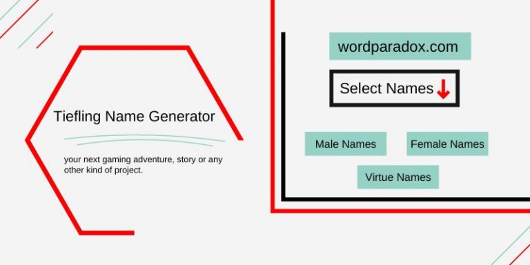 Tiefling Name Generator