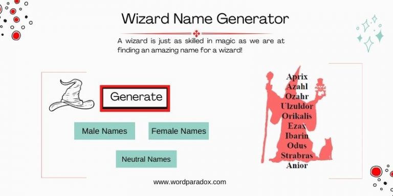 Wizard Name Generator