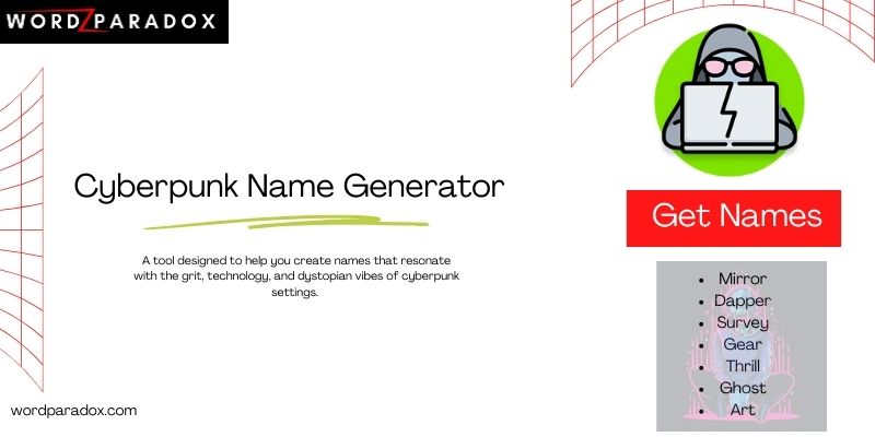 Cyberpunk Name Generator