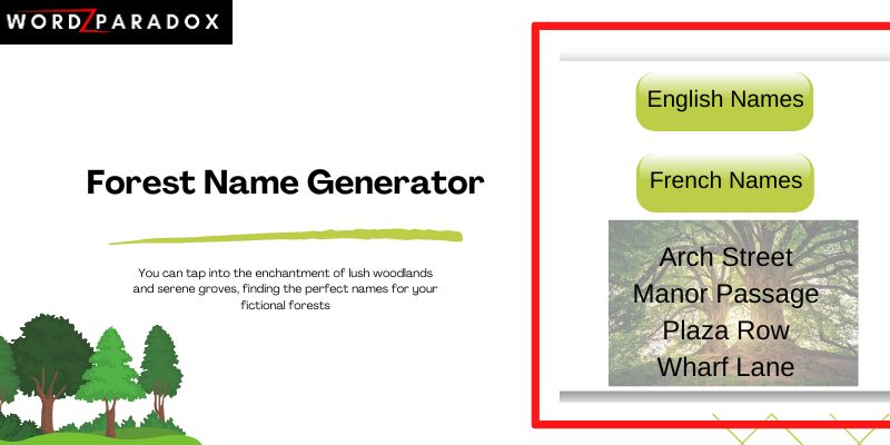 Forest Name Generator