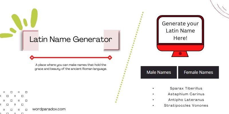 latin-name-generator